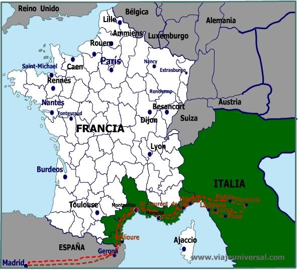 BLOGS VIAJE POR FRANCIA E ITALIA