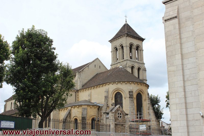 IGLESIA DE SAINT-PIERRE DE MONTMARTRE DE PARÍS, FRANCIA
